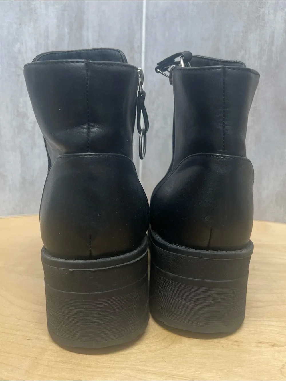 Qupid Lug Sole Boots size 12